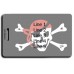 JOLLY ROGER WITH BANDANNA FLAG LUGGAGE TAGS
