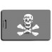 JOLLY ROGER PIRATE FLAG LUGGAGE TAGS
