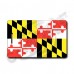 MARYLAND STATE FLAG LUGGAGE TAGS