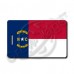 NORTH CAROLINA STATE FLAG LUGGAGE TAGS