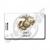 AMERICAN FLAG WITH EAGLE AND USMC EMBLEM LUGGAGE TAGS