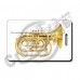 FRENCH HORN LUGGAGE TAGS